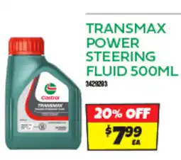 Autobarn Transmax power steering fluid offer