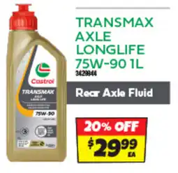 Autobarn TRANSMAX AXLE LONGLIFE 75W-90 offer