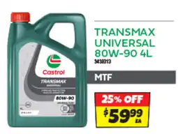 Autobarn Transmax universal 80w-90 offer
