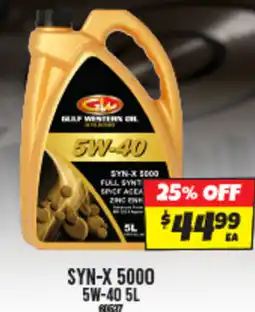 Autobarn SYN-X 5000 5w-40 offer
