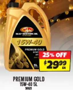Autobarn Premium gold 15w-40 offer