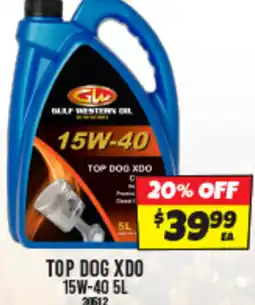 Autobarn Top dog xdo 15w-40 offer