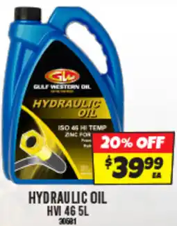 Autobarn HYDRAULIC OIL HVI 46 offer