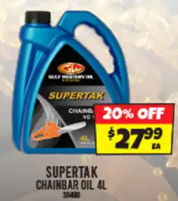 Autobarn Supertak chainbar oil offer