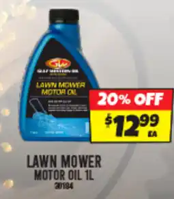Autobarn Lawn mower motor oil offer