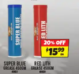 Autobarn Super blue grease 450gm offer
