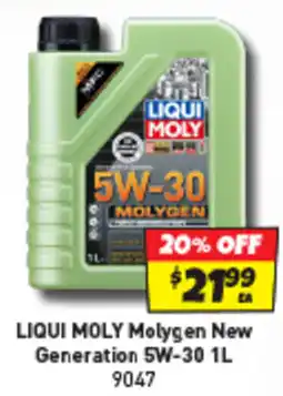 Autobarn Liqui moly molygen new generation 5w-30 offer