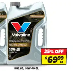 Autobarn Valvoline 10W-40 offer