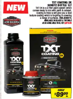Autobarn TXT COATING 2K SCHUTZ BOTTLE SCHUTZ BOTTLE 1LT offer
