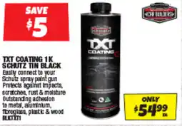Autobarn TXT COATING 1K SCHUTZ TIN BLACK offer