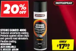 Autobarn Stone guard offer