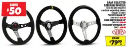 Autobarn Saas selected steering wheels offer