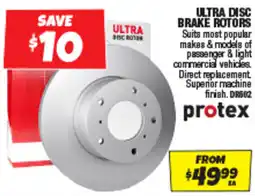 Autobarn Ultra disc brake rotors offer
