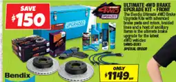 Autobarn Ultimate 4wd brake 4wo upgrade kit - front offer