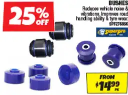 Autobarn Bushes offer