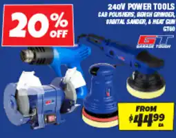 Autobarn 240v power tools offer