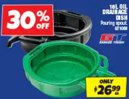 Autobarn 16l oil drainage dish offer