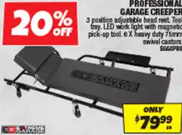 Autobarn Professional garage creeper offer
