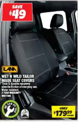 Autobarn WET N WILD TAILOR MADE SEAT COVERS offer