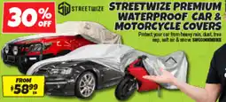 Autobarn Streetwize streetwize premium waterproof car & motorcycle covers offer