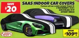 Autobarn Saas indoor car covers offer