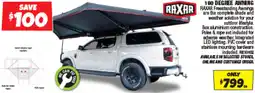 Autobarn 180 degree awning raxar offer