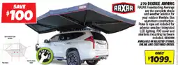 Autobarn 270 degree awning raxar offer