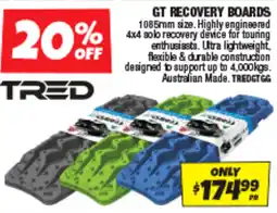 Autobarn Gt recovery board offer