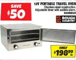 Autobarn 12v portable travel oven offer