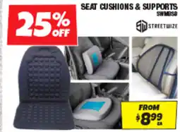 Autobarn Seat cushions & supports offer