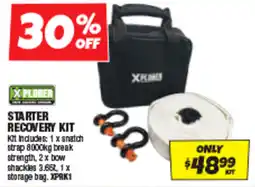 Autobarn Starter recovery kit offer