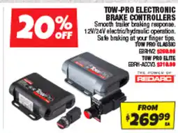 Autobarn Tow-pro electronic brake controllers offer