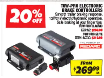 Autobarn Tow-pro electronic brake controllers offer