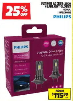 Autobarn Ultinon access 2500 headlight globes offer