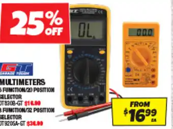 Autobarn Multimeters offer