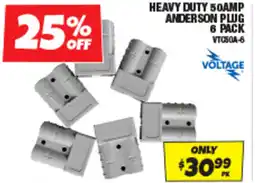 Autobarn Heavy duty 50amp anderson plug offer