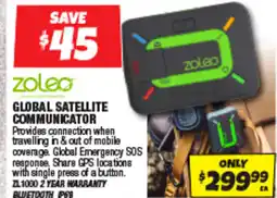 Autobarn Global satellite communicator offer
