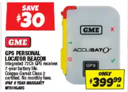 Autobarn Gps personal locator beacon offer