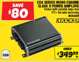 Autobarn Cxa series mono channel class d power amplifier offer