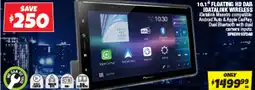 Autobarn 10.1* floating hd dab idatalink wireless offer