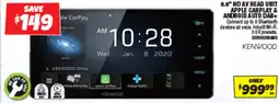 Autobarn 6.8" hd av head unit apple carplay & android auto dab+ offer