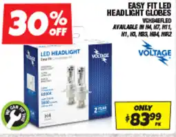 Autobarn Easy fit led headlight globes offer
