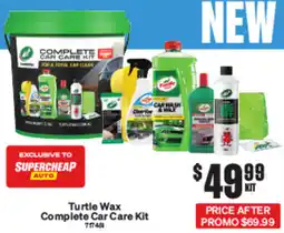 SuperCheap Auto Turtle wax complete car care kit offer
