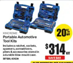 SuperCheap Auto Portable Automotive Tool Kits offer