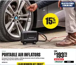SuperCheap Auto Noco portable air inflators offer