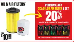 SuperCheap Auto Oil & air filters offer