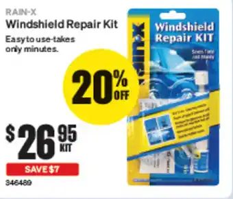 SuperCheap Auto RAIN-X Windshield Repair Kit offer