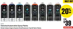 SuperCheap Auto Selected Automotive Spray Paints offer
