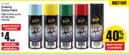 SuperCheap Auto 5 STAR Enamel Spray Paint offer