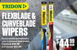 SuperCheap Auto Flexblade & curveblade wipers offer